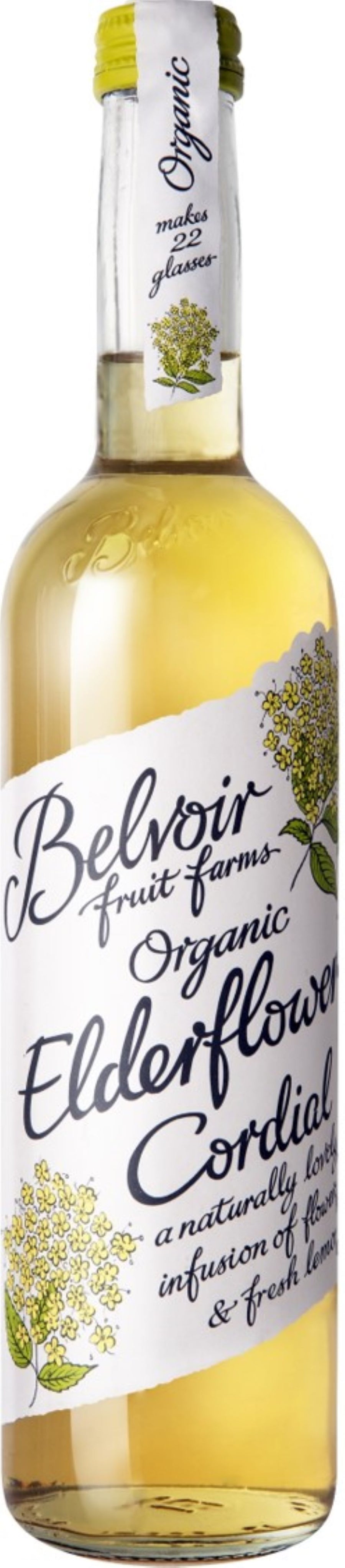 Belvoir Fruit Farms Organic Elderflower Cordial 500ml