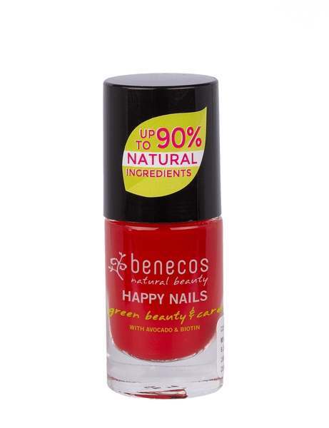 Benecos Natural Nail Polish Vintage Red 5ml