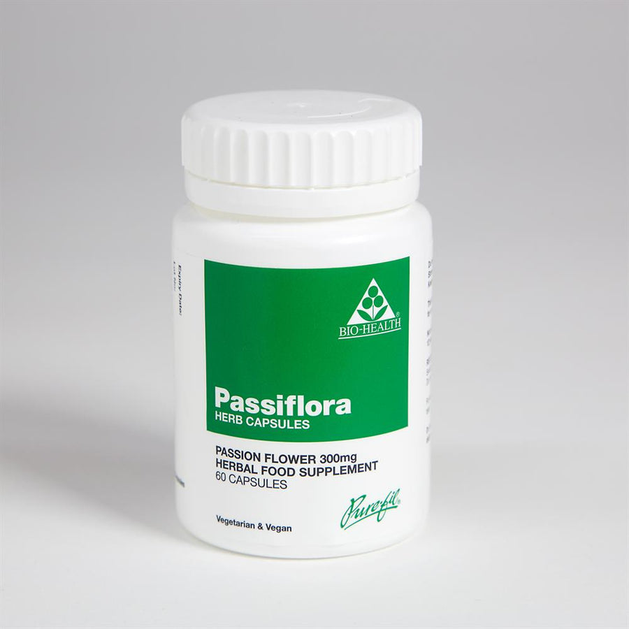 Bio Health Passiflora Herb 300mg 60 Capsules