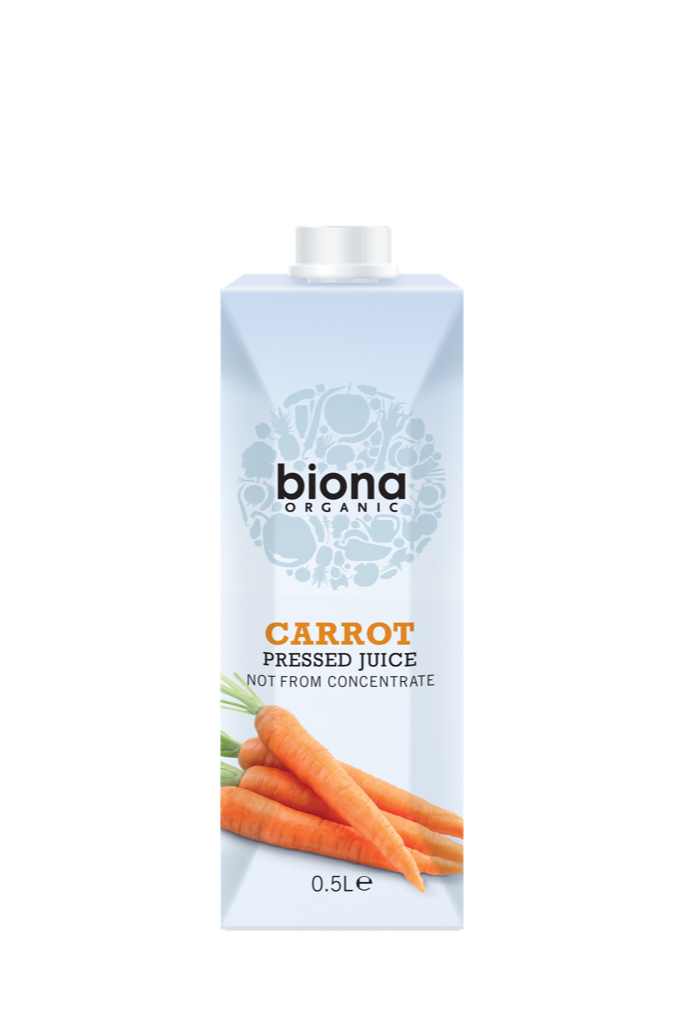 Biona Organic Carrot Pressed Juice 500ml