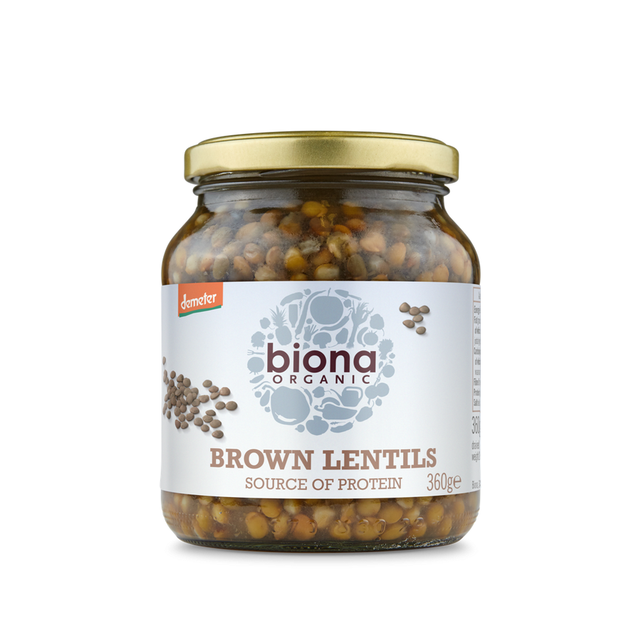 Biona Organic Demeter Brown Lentils 360g