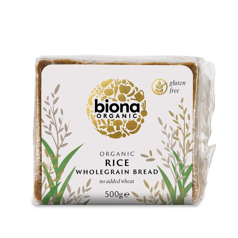 Biona Organic Gluten Free Rice Bread 500g