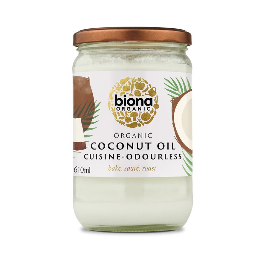 Biona Organic Odourless Coconut Oil Cuisine 610ml