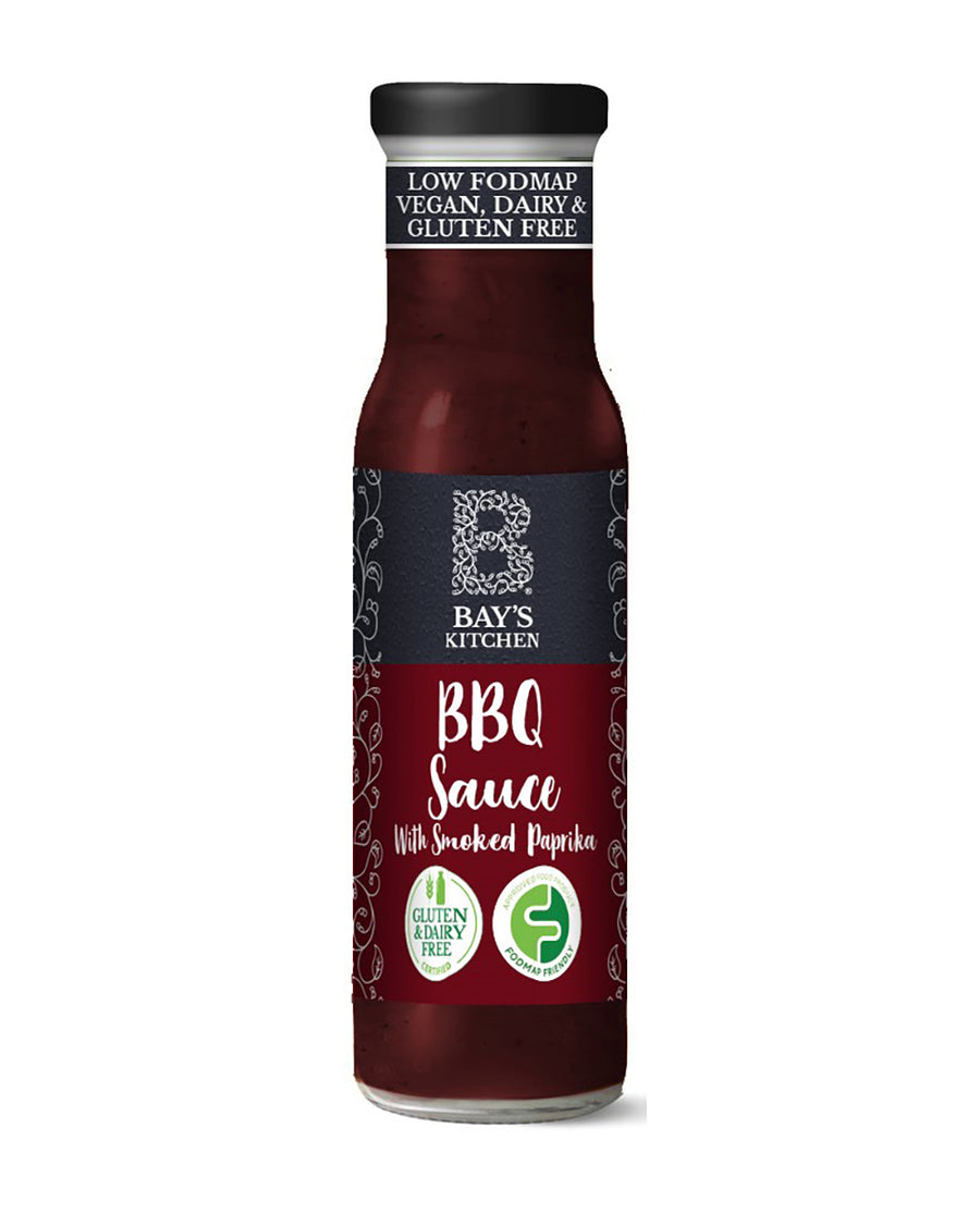 Bays Kitchen Low FODMAP BBQ Sauce with Smoked Paprika 275g - Pack of 2
