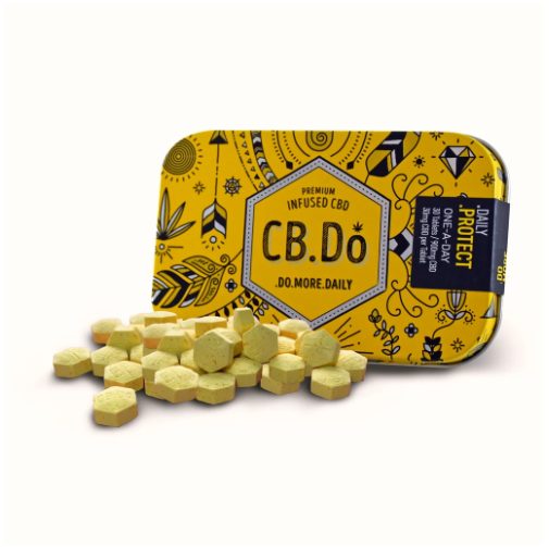 CB.DO Daily Protect 900mg CBD Tablets - 30 Pieces