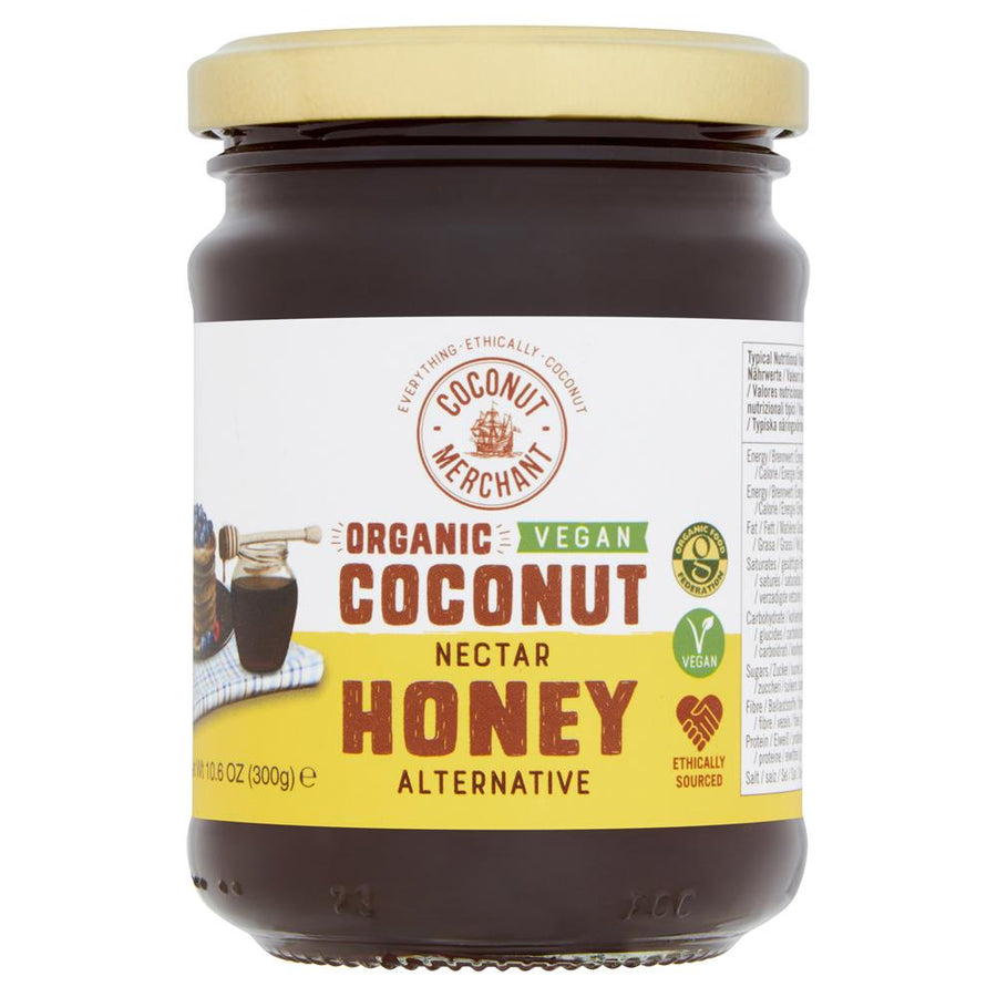 Coconut Merchant Organic Coconut Nectar Vegan Honey Alternative 300g