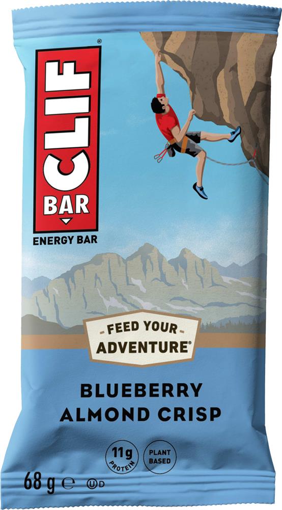Clif Bar Blueberry Crisp Energy Bar 68g - Pack of 12