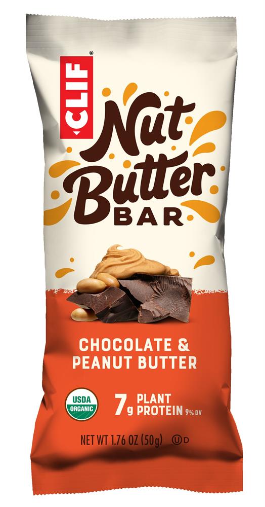 Clif Bar Nut Butter Filled Chocolate Peanut Butter Energy Bar 50g - Pack of 12
