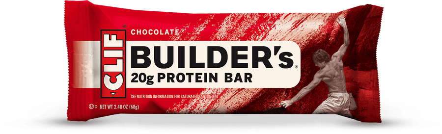 Clif Bar Builders Chocolate Protein Bar 68g - Pack of 12
