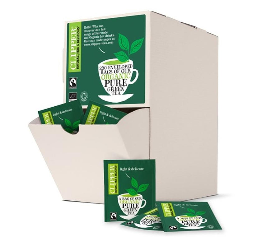 Clipper Fairtrade Organic Green Tea 250 Envelopes