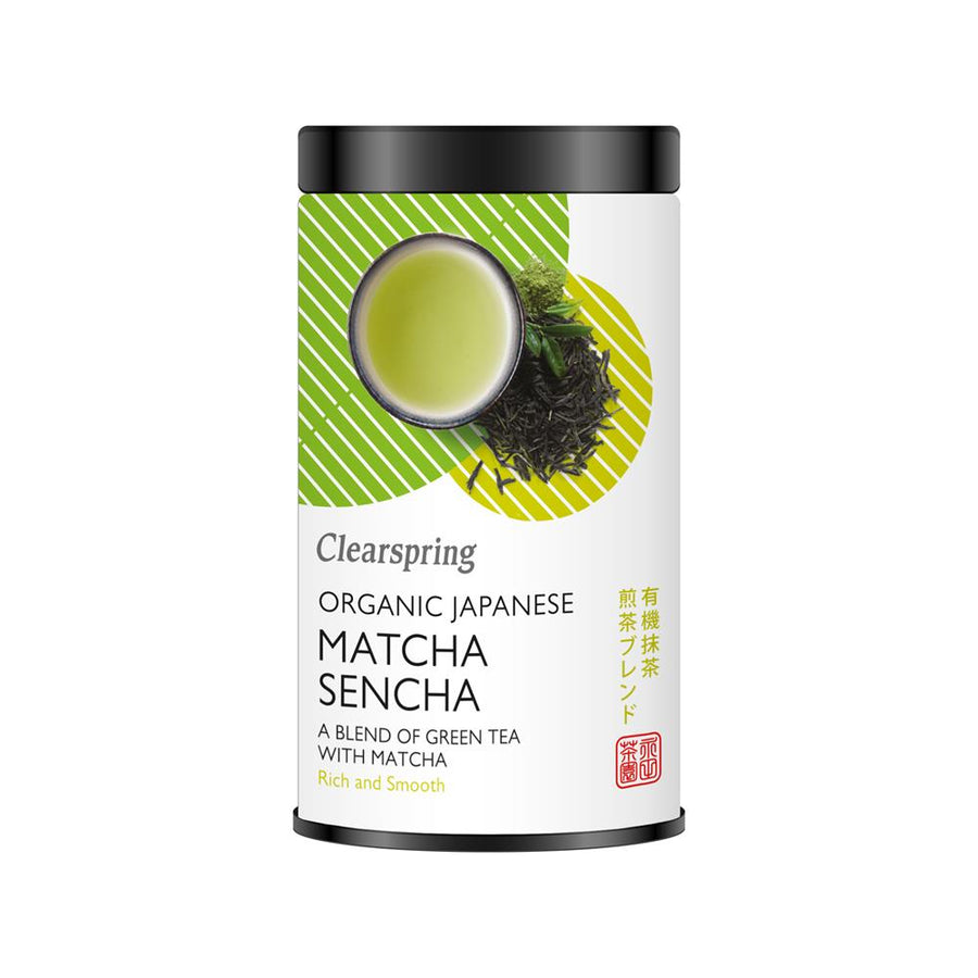 Clearspring Organic Japanese Matcha Sencha Loose Tea 85g