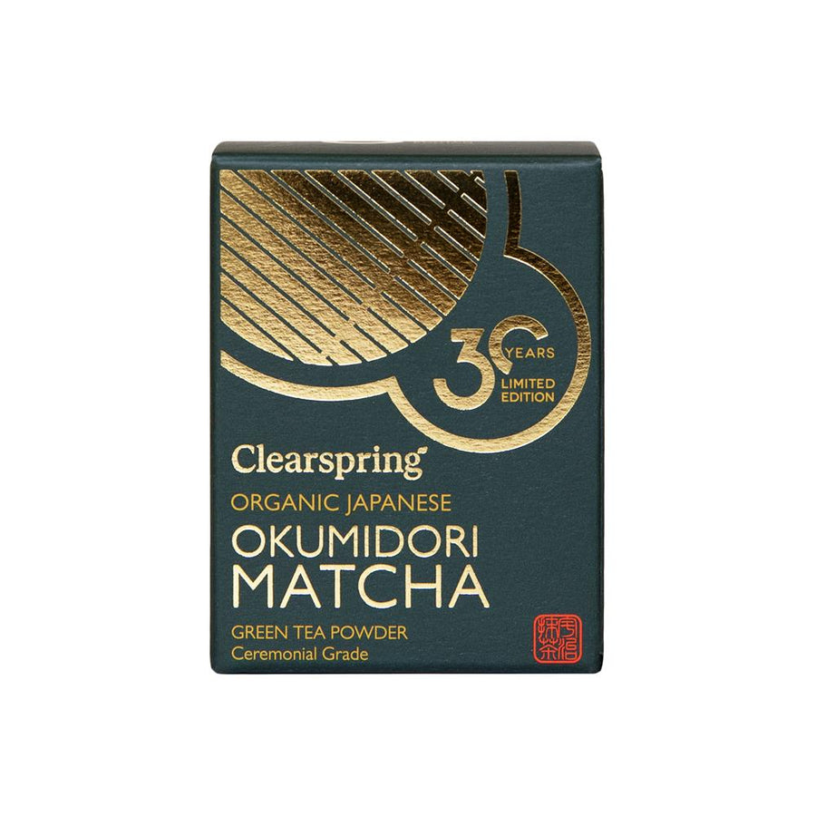 Org Jap Matcha Green Tea Powder (Okumidori Ceremonial Grade) 30g