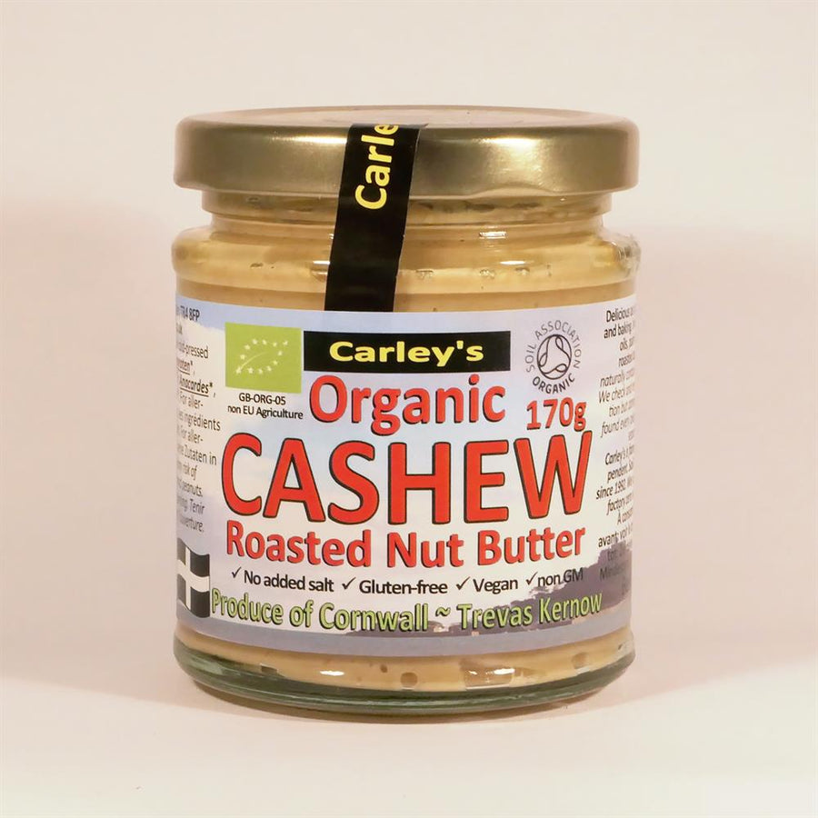 Carley's Organic Cashew Nut Butter 170g