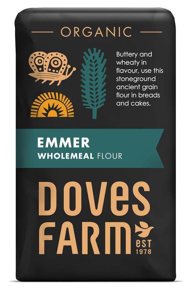 Doves Farm Organic Wholemeal Emmer Flour 1kg