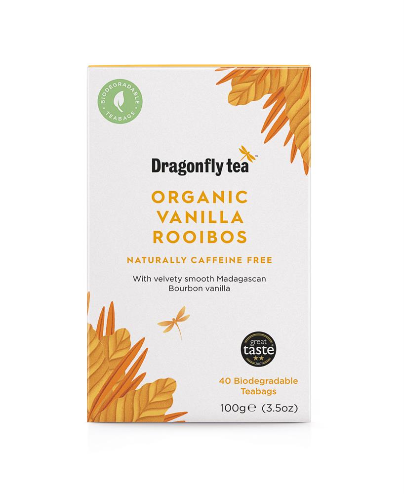 Dragonfly Tea Rooibos Vanilla Tea 40 Teabags