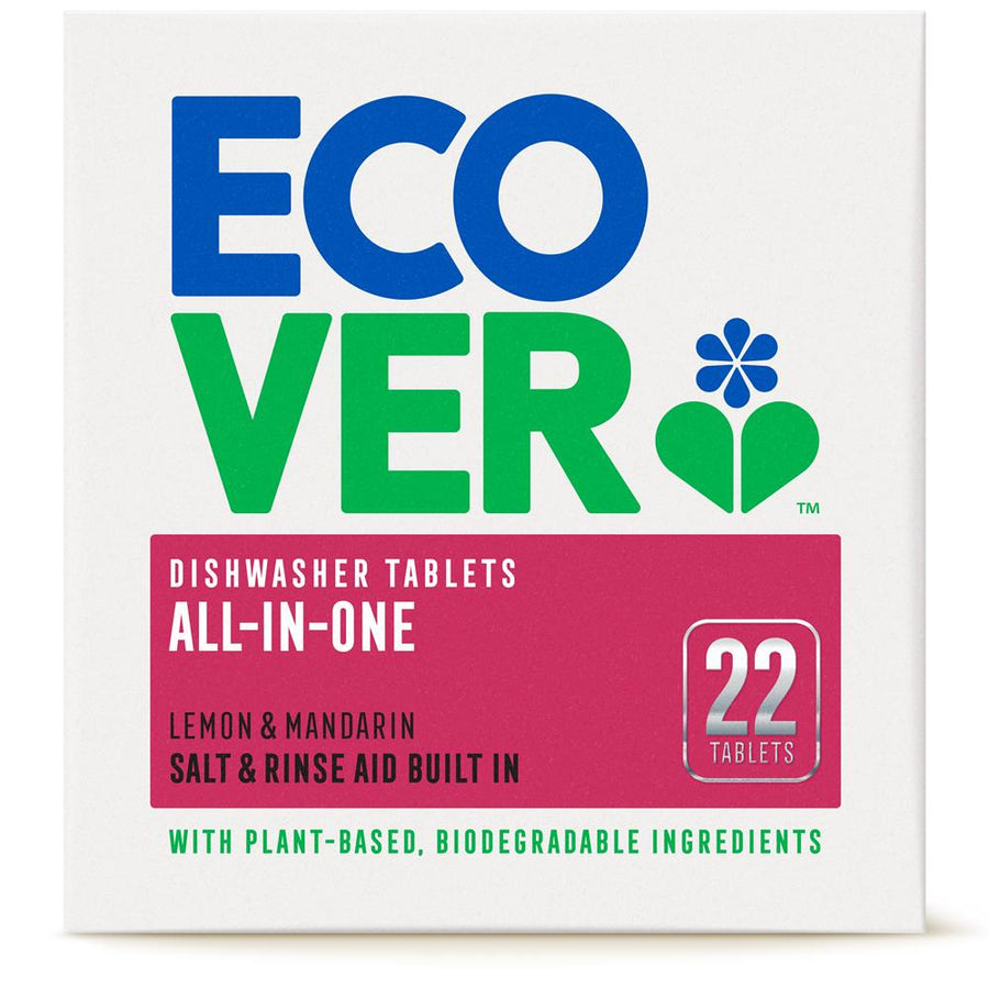 Ecover All-In-One Dishwasher 22 Tablets