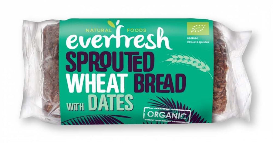 Everfresh Bakery Organic Sprouted Wheat Bread with Dates 400g