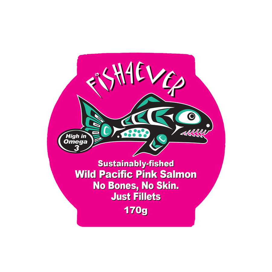 Fish4Ever Wild Pacific Pink Salmon in Brine 160g
