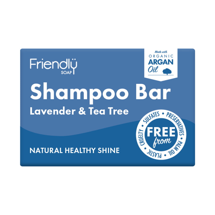 Friendly Soap Natural Lavender & Tea Tree Shampoo Bar 95g