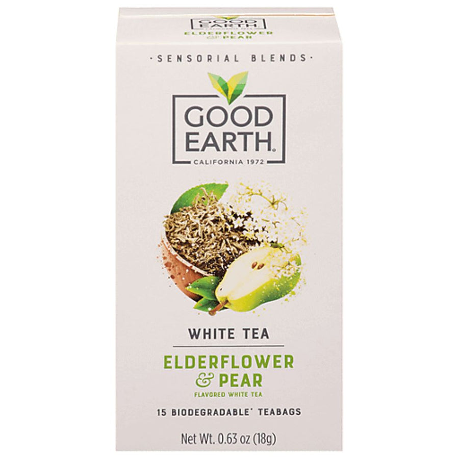 Good Earth White Tea, Elderflower & Pear Tea  - 15 Bags