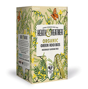 Heath & Heather Organic Green Rooibos 20 Bags