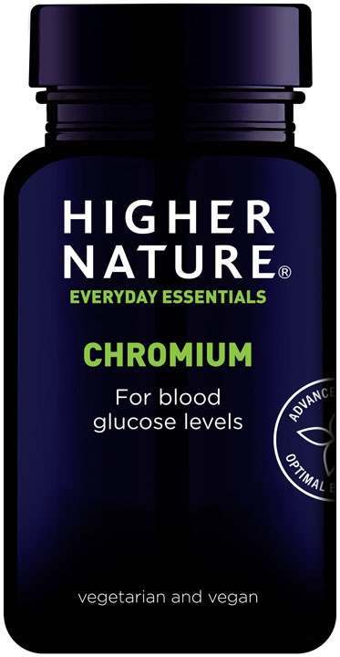 Higher Nature Chromium 200ug 90 Tablets