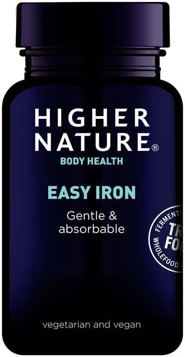 Higher Nature True Food Easy Iron 90 Capsules
