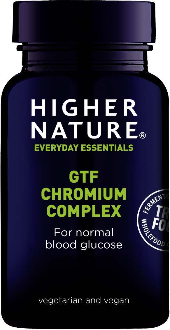 Higher Nature True Food GTF Chromium 90 Capsules