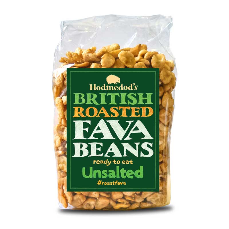 Hodmedods British Roasted Fava Beans - Unsalted 300g