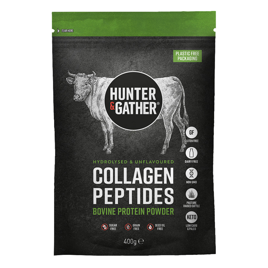 Hunter & Gather 100% Bovine Collagen Protein Powder 400g