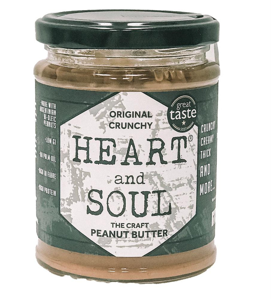 Heart & Soul Original Crunchy Peanut Butter 280g