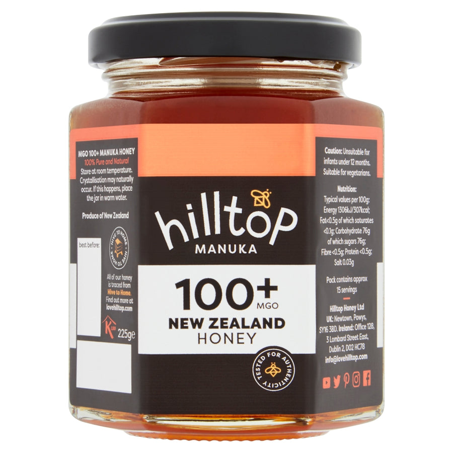 Hilltop NPA 100+ Manuka Honey 225g
