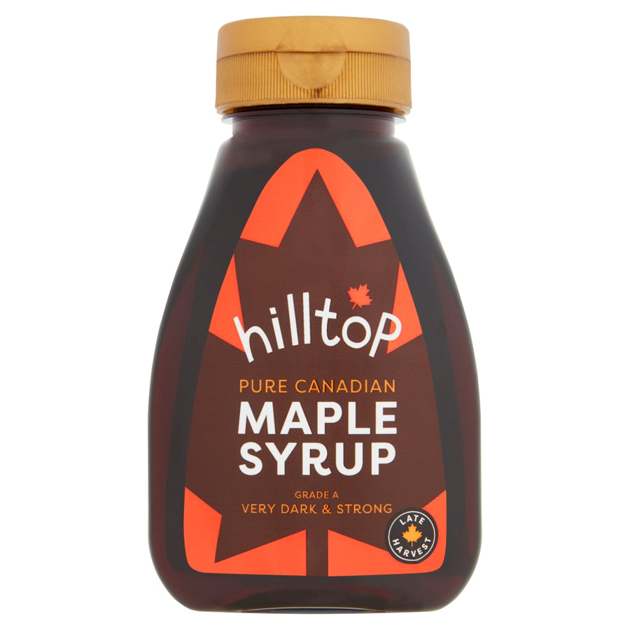Hilltop Grade A Very Dark Maple Syrup 230g