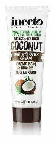 Inecto Naturals Coconut Bath & Shower Cream 250ml