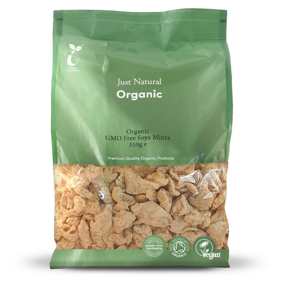 Just Natural Organic GMO Free Soya Mince 350g
