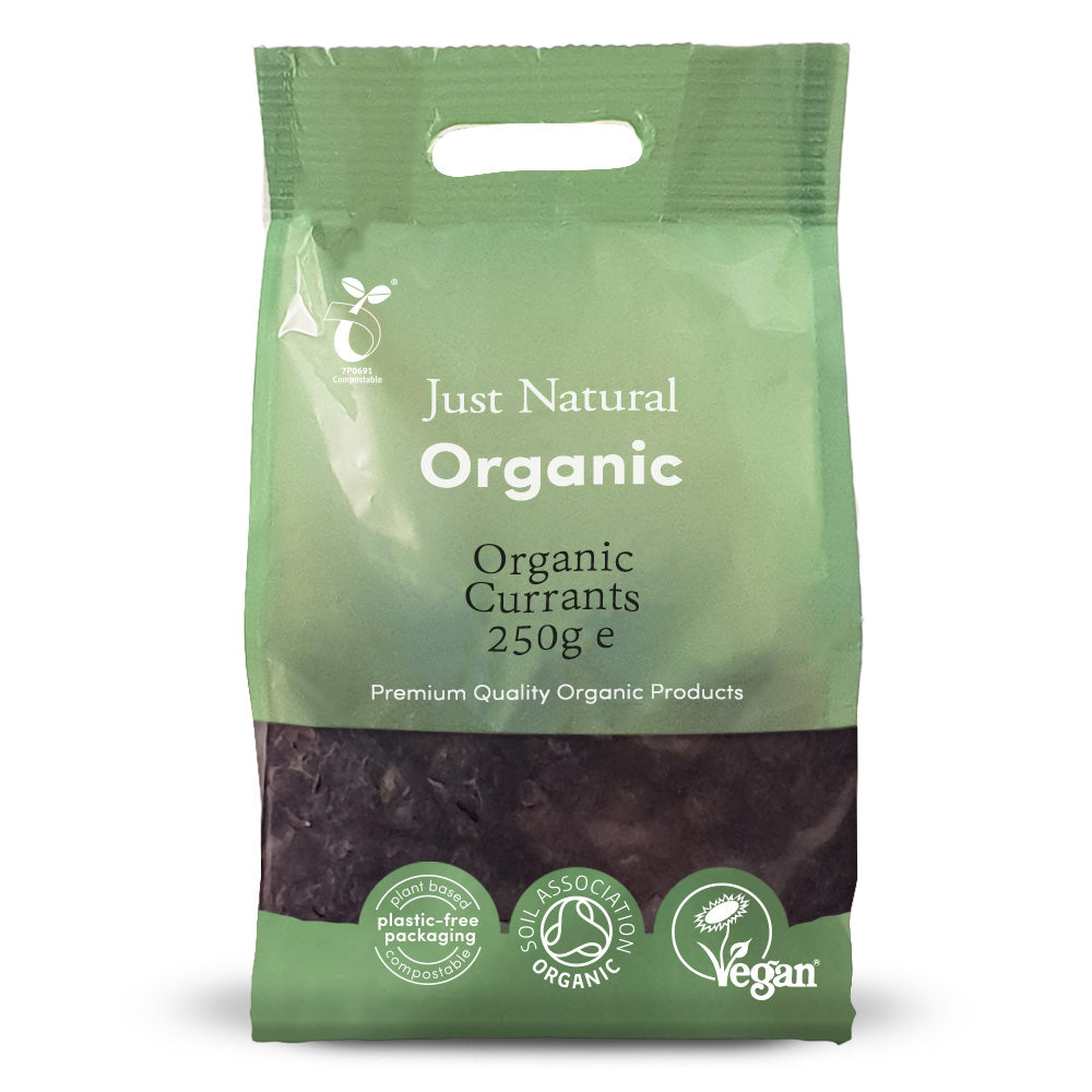 Just Natural Organic Currants 250g