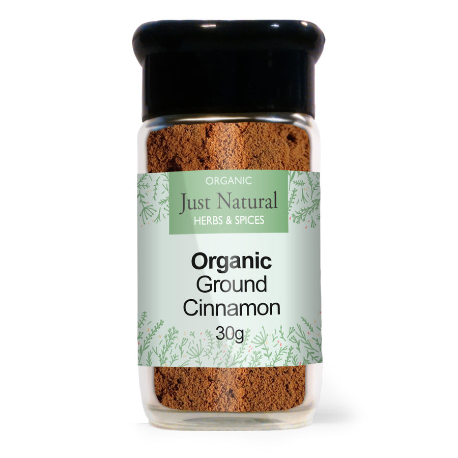 Just Natural Organic Ground Cinnamon 30g