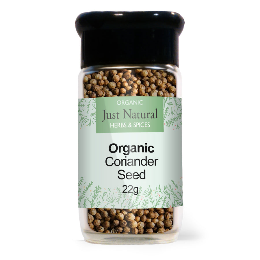 Just Natural Organic Coriander Seed 22g