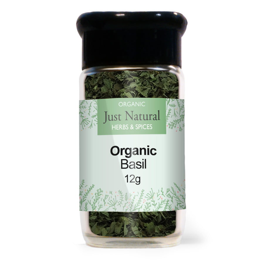 Just Natural Organic Basil 12g 
