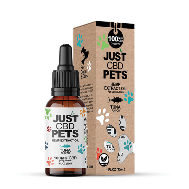 Just CBD Pets Hemp Extract Oil For Dogs and Cats 30ml