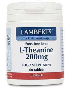 Lamberts L-Theanine 200mg 60 Tablets