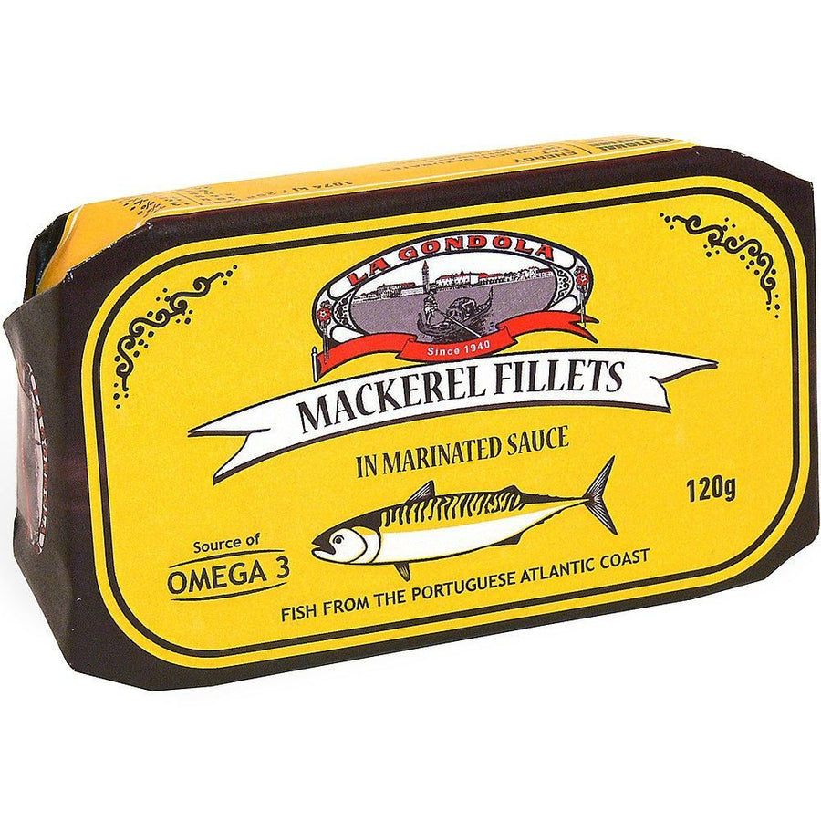 La Gondola Mackerel Fillets in Marinated Sauce 120g