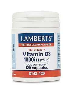 Lamberts Vitamin D3 1000iu 120 Capsules