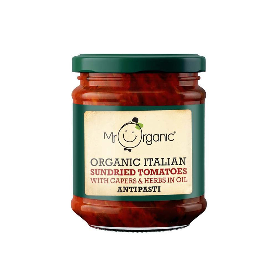 Mr Organic Italian Sundried Tomatoes Antipasti 190g