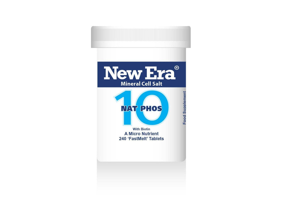 New Era No.10 Nat. Phos 240 Tablets