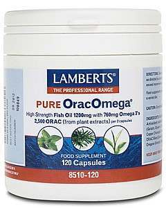 Lamberts Pure OracOmega 120 Capsules