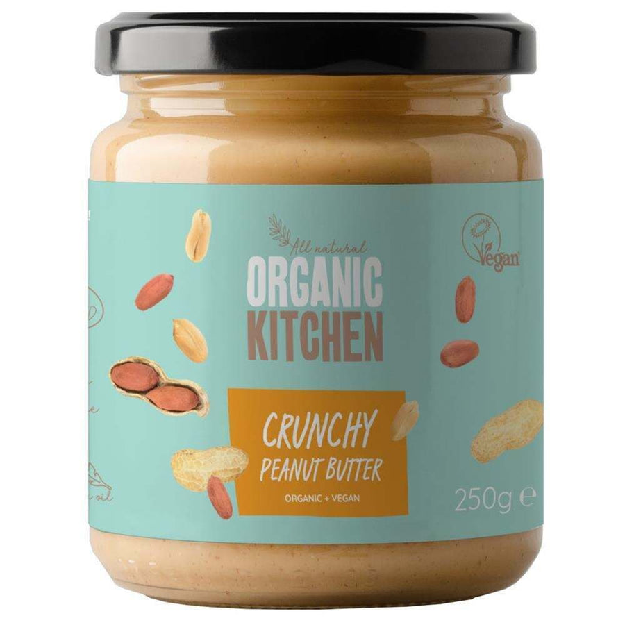 Organic Kitchen Crunchy Peanut Butter 250g