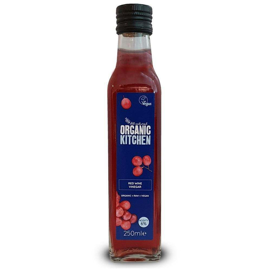 Organic Kitchen Red Wine Vinegar 250ml