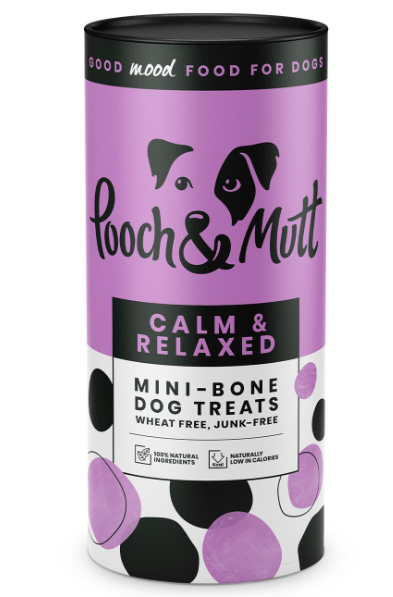 Pooch & Mutt Calm & Relaxed Hand Baked Dog Treats 125g