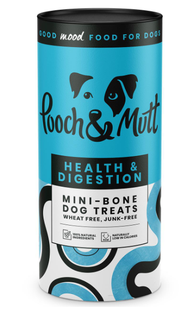 Pooch & Mutt Health & Digestion Hand Baked Dog Treats 125g